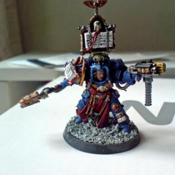 Ultramarine Librian by KhornateKiller