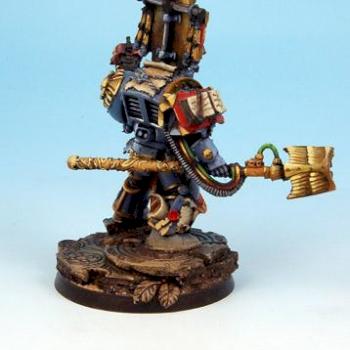 Warhammer40K Space Marines Librarian Terminator by rene