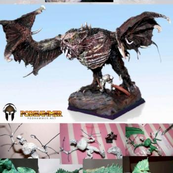 Vampire Counts Varghulf by timeprowler