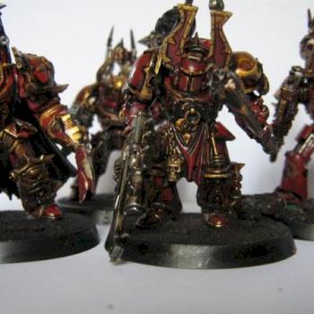 World Eaters Khorne Terminator Squad Gore by Thorh666