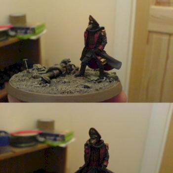 Death Korps Commissar (WIP) by Gunner