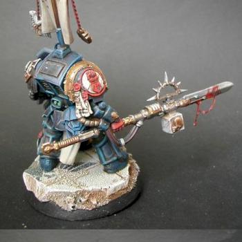 crimson fist terminator character by RAFF