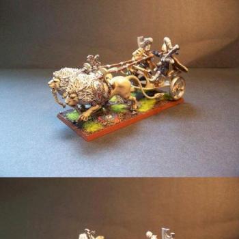 Lion Chariot by Chodak