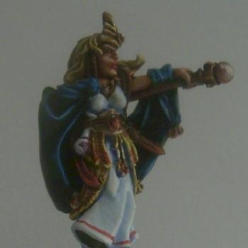 HighElf Mage by SirBedever