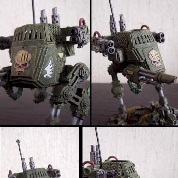 cadian imperial guard sentinel (custom) by Risto