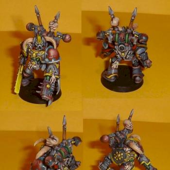 Chaos warrior for obliterator army by munter81