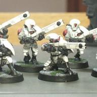 Da'lyth Sept Fire Warriors by ROBOPOPE