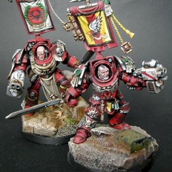 blood angel terminator character by RAFF