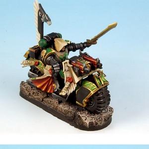 Warhammer 40K Dark Angels Lord on Bike by rene