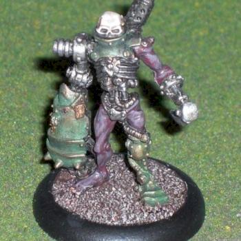 Scrap Thrall - Cryx WARMACHINE by vonbloodbath