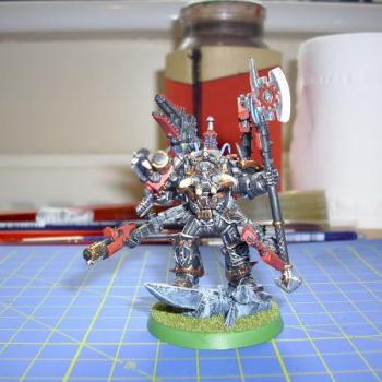 Chaos Terminator Lord with Servo Harness by Morlu