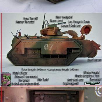 Warhammer 40k Chimera modified by kaosmaster