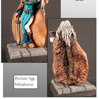 Bronze Age Miniatures' Frigga by ALizardInCrimson