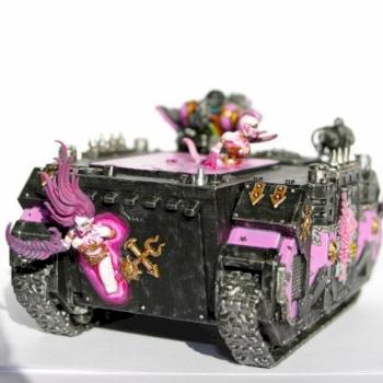 Slaanesh rhino emperor's children by pirouli