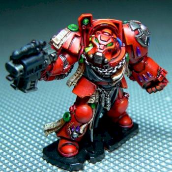 Space Hulk Terminator by girlpainting