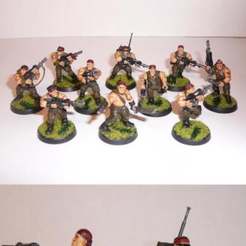 Catachan Jungle Fighters by Marins