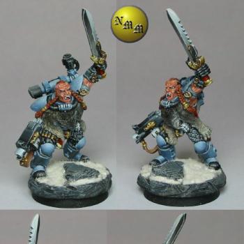 Space Wolf Scout Sgt by nels0nmac