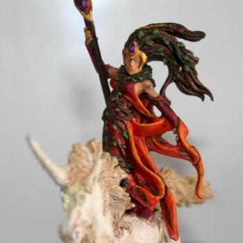 spellsinger on unicorn by angelofvigor