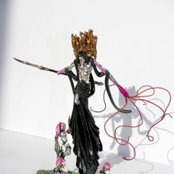 Slaanesh daemon prince Cryptus by pirouli