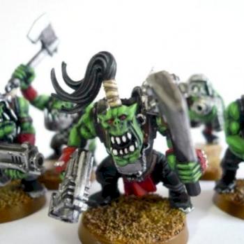Some Orks by jimbles