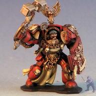 Blood Angel from Space Hulk Painted by Garden Ninja by krazynadechukr2