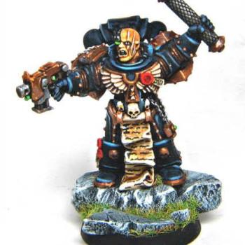 Ultramarine Chaplain by yeoldemodelshoppe