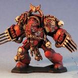 Garden Ninja painted Space Hulk Blood Angel Terminator by krazynadechukr2