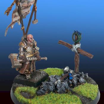 sigmar warrior priest "I promise on this hammer..." by Fran83