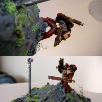 Blood Raven sergeant Raphael by Balgas