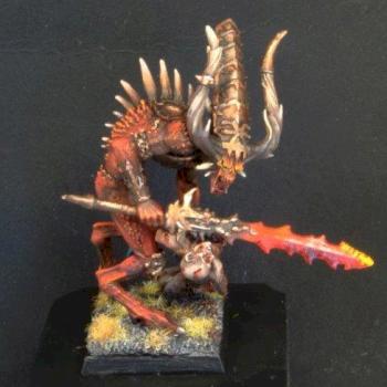 Herald of Khorne by Aliaume