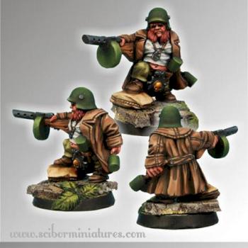 28mm Dwarf Sturmgrenadier by Scibor