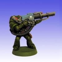 war bearer lascanon marine by Set
