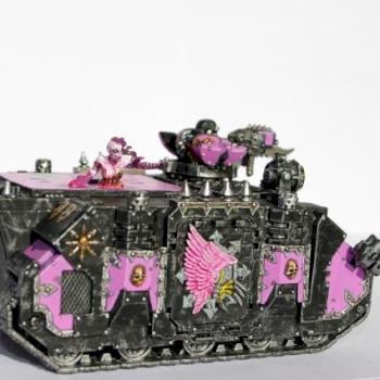 Slaanesh rhino emperor's children by pirouli