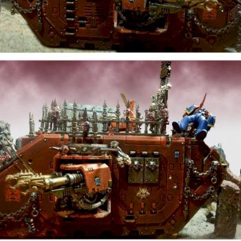 World Eaters Land Raider by Enzomadcap