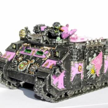 Slaanesh rhino emperor's children by pirouli