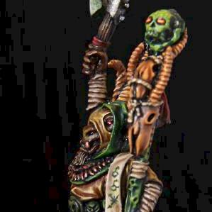 Beastmen Shaman by WhiteRavenFactory
