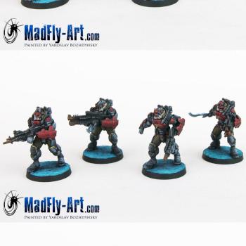 Yaogat Strike Infantry by MadFlyArtStudio