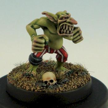 Goblin Thug Ripper by Battleaxe Miniatures