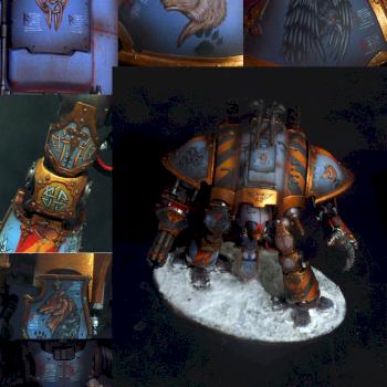 Imperial Knight Space Wolves Chapter by AaronA