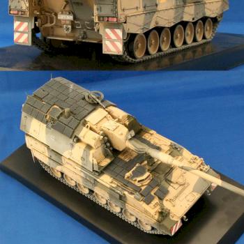 Panzerhaubitze 2000 in Afghanistan by phael_minis