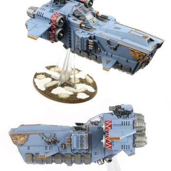 Space Wolves Stormwolf by Kronid