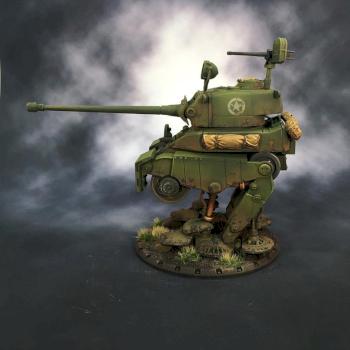 DUST Allied Pounder 2 side view by petethomas