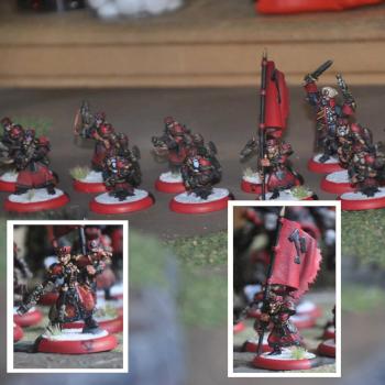 Winter Guard Infantry - Khador Unit & Winter Guard Inf. Officer & Standard - Khador Unit Att by EmilienWILD