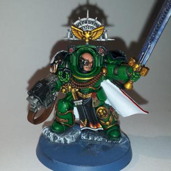 Salamanders Terminator Captain by The Painting Mercenary