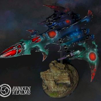 Dark Eldar Voidraven Bomber by Awaken Realms