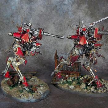 Adeptus Mechanicus Ironstrider Ballistarius / Sydonian Dragoon by Awaken Realms