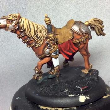 Exemplar Venger horse WIP by Simbator