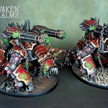 Khorne Maulerfiends by Awaken Realms