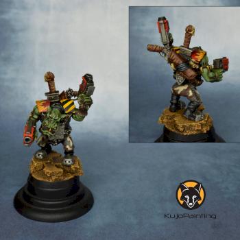 Evil Sunz Ork Nob 6 by KujoPainting