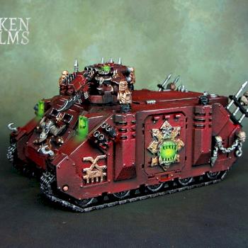 Khorne Rhino by Awaken Realms
